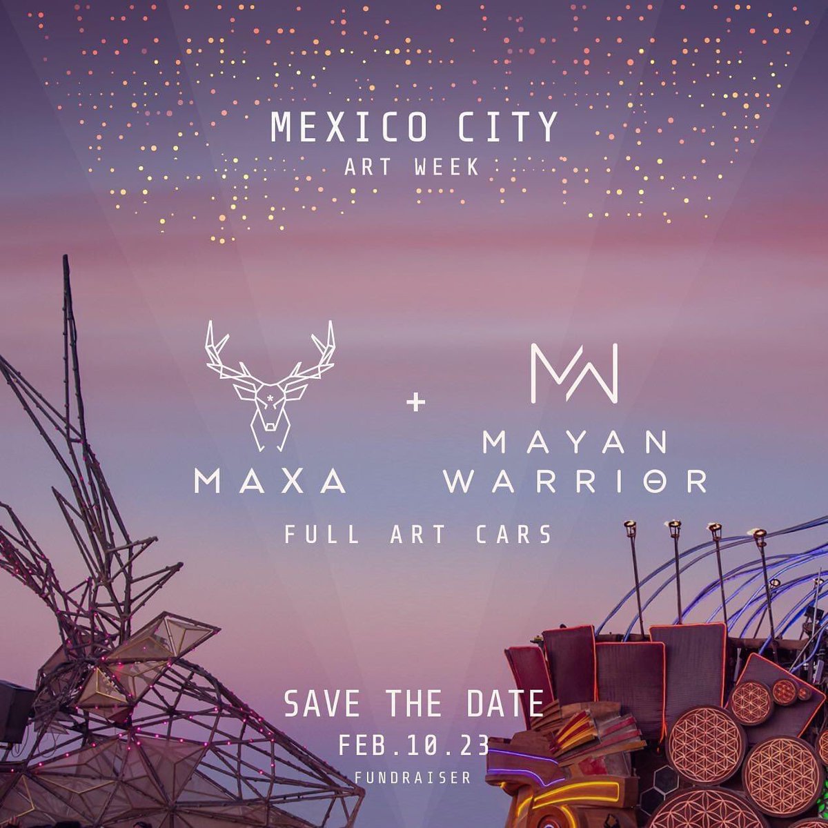 EDMtree_'s tweet photo. MaxaCamp x @MayanWarrior_ ‼️
Los míticos artcars regresan a las tierras donde empezaron su increíble viaje 🦌🇲🇽
Más info próximamente 🫣
#EX #mayanwarrior #maxacamp https://t.co/iMxv7oBnha