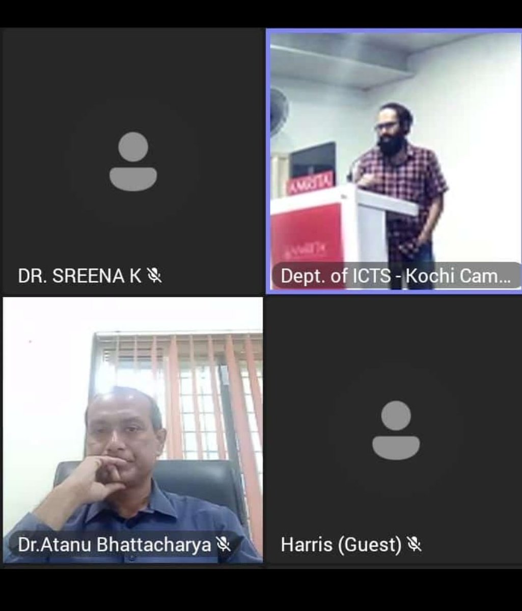K_S_Chekavar's tweet photo. Congratulations Dr @AswinPrasanth  for successfully defending your PhD thesis https://t.co/0fAMawsczT