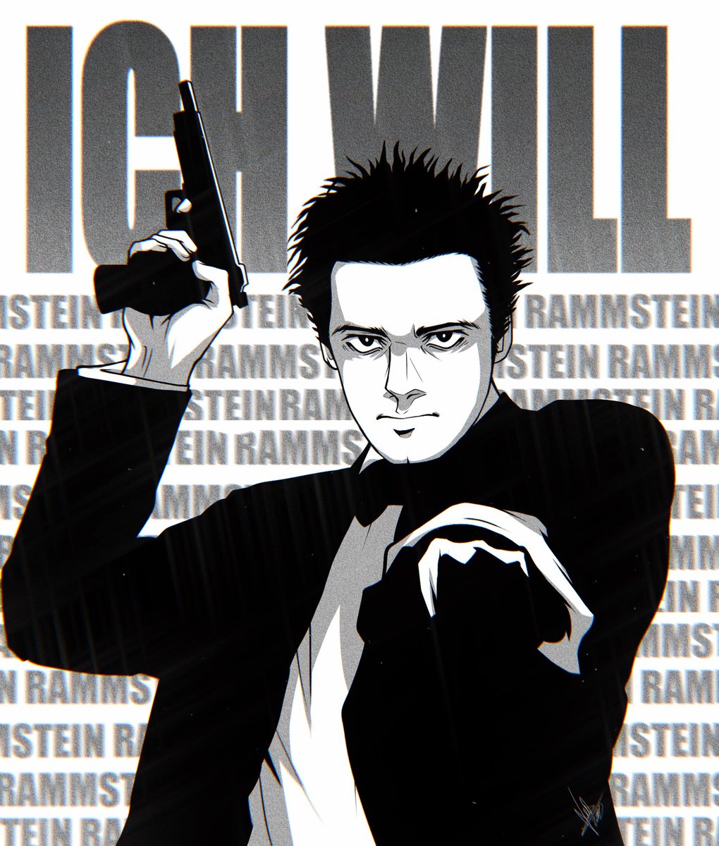 after I made the last Ich Will themed drawing with Ollie, I wanted to make Richard too and I’m going to make the other four members!! I’ve never done a series of drawings before so it will be fun I hope 🥴