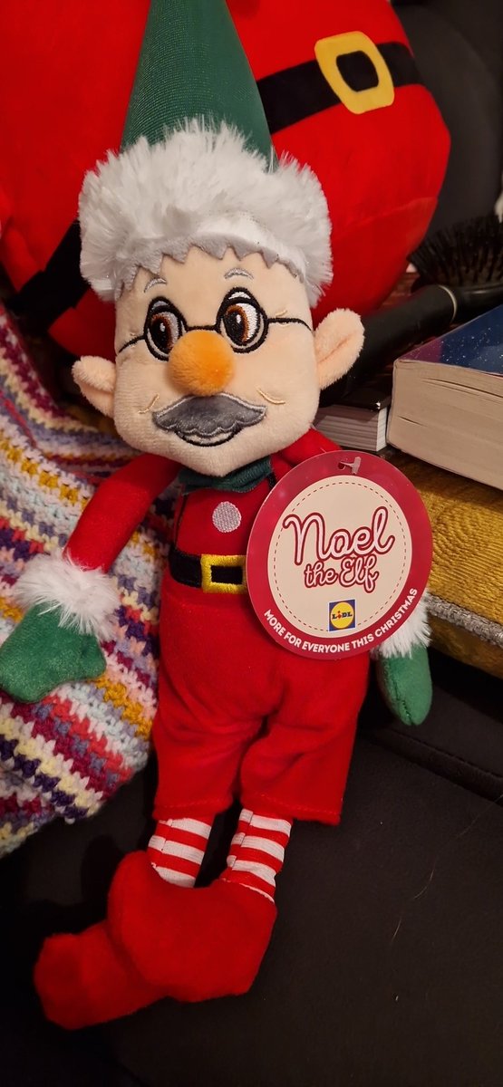 maighread's tweet image. My Dad passed just over a month ago and we would tease him about the similarities and how he should get on to @lidl_ireland for royalties but it's nice to have Dad the elf be here for Christmas 💔❤️