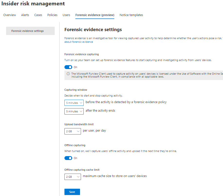 New Microsoft Feature: "forensic evidence capturing"
included in Microsoft Insider Risk Management:

"This includes mouse movement, keystrokes, and all activities defined by insider risk indicators."
👀
Documentation: learn.microsoft.com/en-us/microsof…