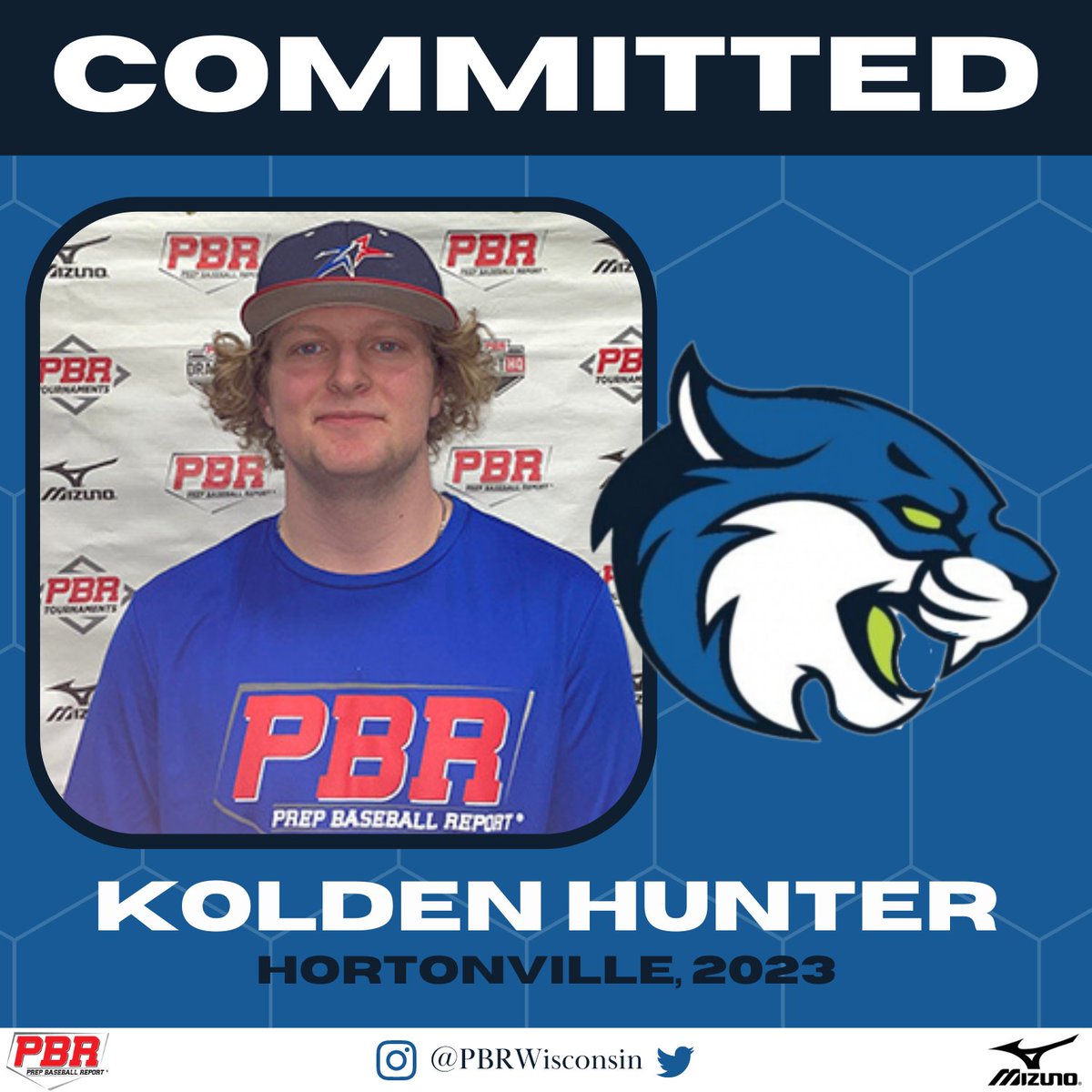 RHP/CIF Kolden Hunter (Hortonville, 2023) commits to Bryant &amp; Stratton - Wisconsin. 

👤PROFILE: bit.ly/3UcLmEz