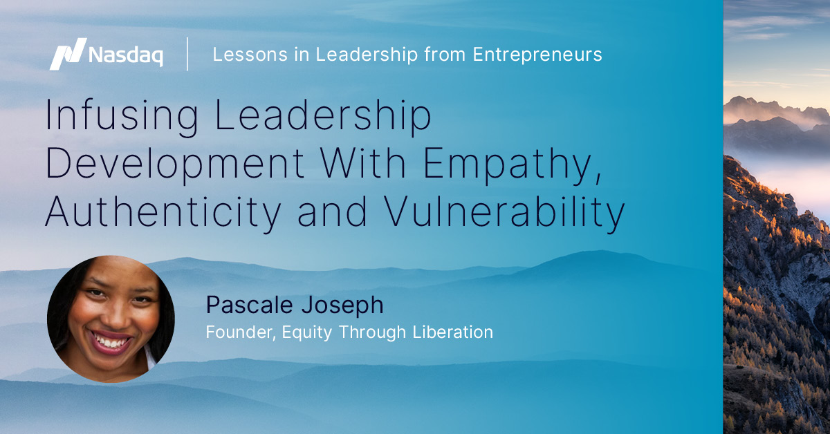 Equity Through Liberation Founder Pascale Joseph shares a #LessonInLeadership: “You can be a small business of one or have a staff—you have just as much social responsibility and impact as a major corporation.”

Learn more from <a href="/geschehaas/">Gesche Haas</a>: spr.ly/6015MNCnd