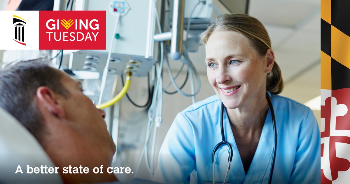 UMCapFoundation's tweet photo. Save the date, Tuesday, November 29, 2022, and join us in creating a better state of care for Marylanders by making a meaningful donation to support further research, innovative treatments, and improved patient outcomes. #GivingTuesday
https://t.co/gmBZcqWR47 https://t.co/AhgKdJMZRD