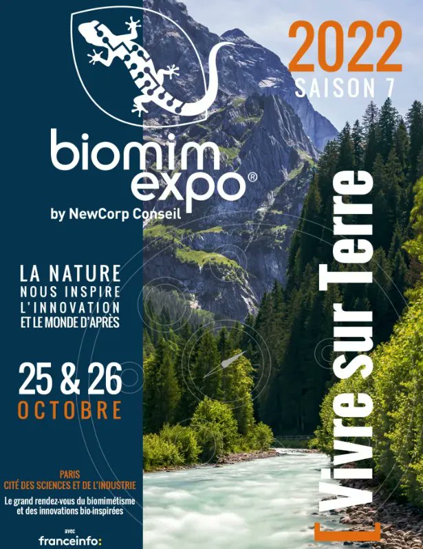La SCIC Les 7 Vents et la SCIC L'Arban ont assisté au <a href="/biomimexpo/">biomim'expo</a> à la Cité des sciences et de l'industrie à Paris. C'est le grand rassemblement annuel des acteurs et des parties prenantes du biomimétisme et des approches qui s'inspirent de la Nature. 
#InspiredByNature