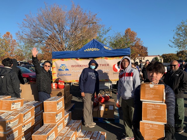 Special appreciation &amp; gratitude to the troops that help with the Cupertino Rotary Turkey Give-Away every year:  BSA Scout Troop 479, Troop 492, and Troop 582. And to Safeway! Together they help make both the gift and the giving possible

#CupertinoRotary #Cupertino
