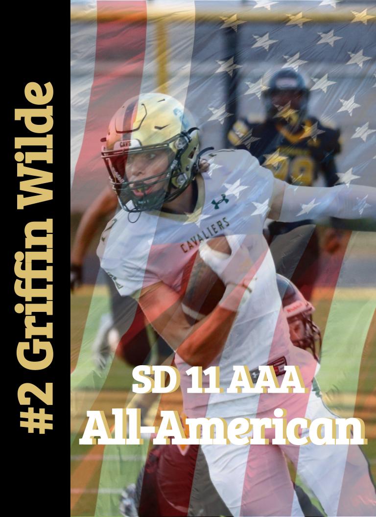 Congratulations to <a href="/GriffinWilde1/">Griffin Wilde</a> on being our schools first All American!