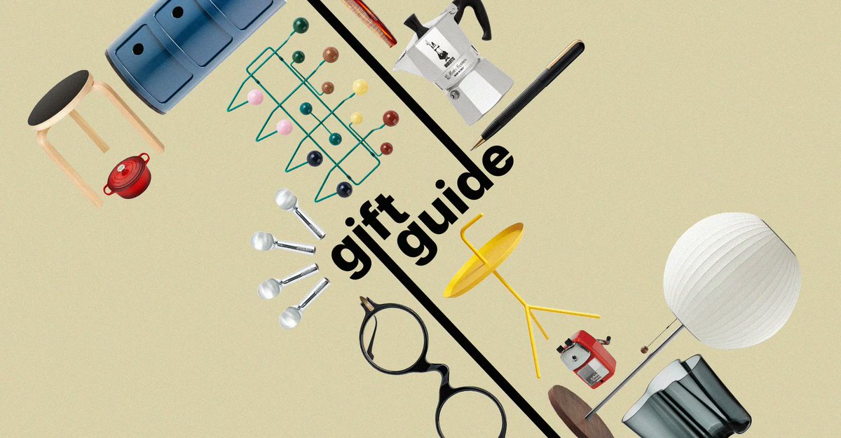Sixtysix selects the most iconic, recognizable designs from the '70s and earlier—Eames Hang-It-All, Alvar Aalto vases, and Bialetti Moka pots are only the beginning—that make truly memorable gifts. Get your holiday shopping out of the way with the guide: buff.ly/3EKd5qz