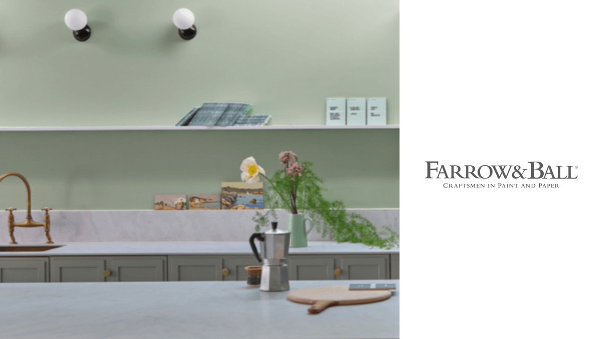 @FarrowandBall  says Whirlybird No. 309 is a 'lively #green' fit for 'an upbeat space' and we couldn't agree more! Would it #inspire you to wake up and drink your morning coffee surrounded by this calming, nature-inspired, hue? [1/2]

Photo: Farrow & Ball

#farrowandballstockist