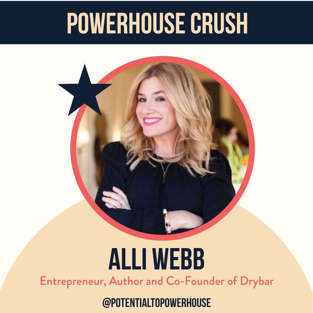 potential2power's tweet photo. Alli Webb is a 100% pro-woman founder, entrepreneur, and fearless advocate for getting other women to fuel and build their business with grace and ease. BTW - because of Alli, my hair always looks great, and smells incredible, due to her Dry Bar bonanza. https://t.co/IRvpF1vBUR