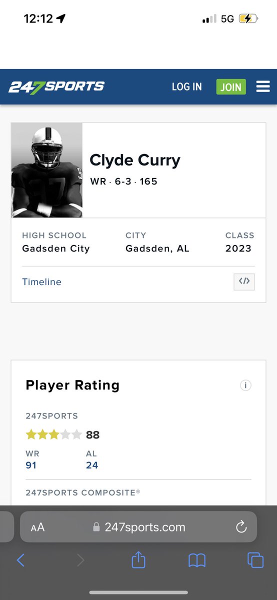 Blessed to be Named A 3 Star🖤 <a href="/247recruiting/">247Sports Recruiting</a> <a href="/adamgorney/">Adam Gorney</a> @On3Recruits @MohrRecruiting  @Mansell247 <a href="/gctitansfb/">Gadsden City FB</a> <a href="/raveryjr/">Renza Avery</a> <a href="/ChadSimmons_/">ChadSimmons</a> <a href="/JohnGarcia_Jr/">John Garcia, Jr.</a> <a href="/PrepRedzoneAL/">Prep Redzone Alabama</a> <a href="/DexPreps/">DexPreps</a> <a href="/YellowhammerFB/">Yellowhammer Football</a> <a href="/Jeff_XOS/">Jeff Martin</a> <a href="/samspiegs/">Sam Spiegelman</a>