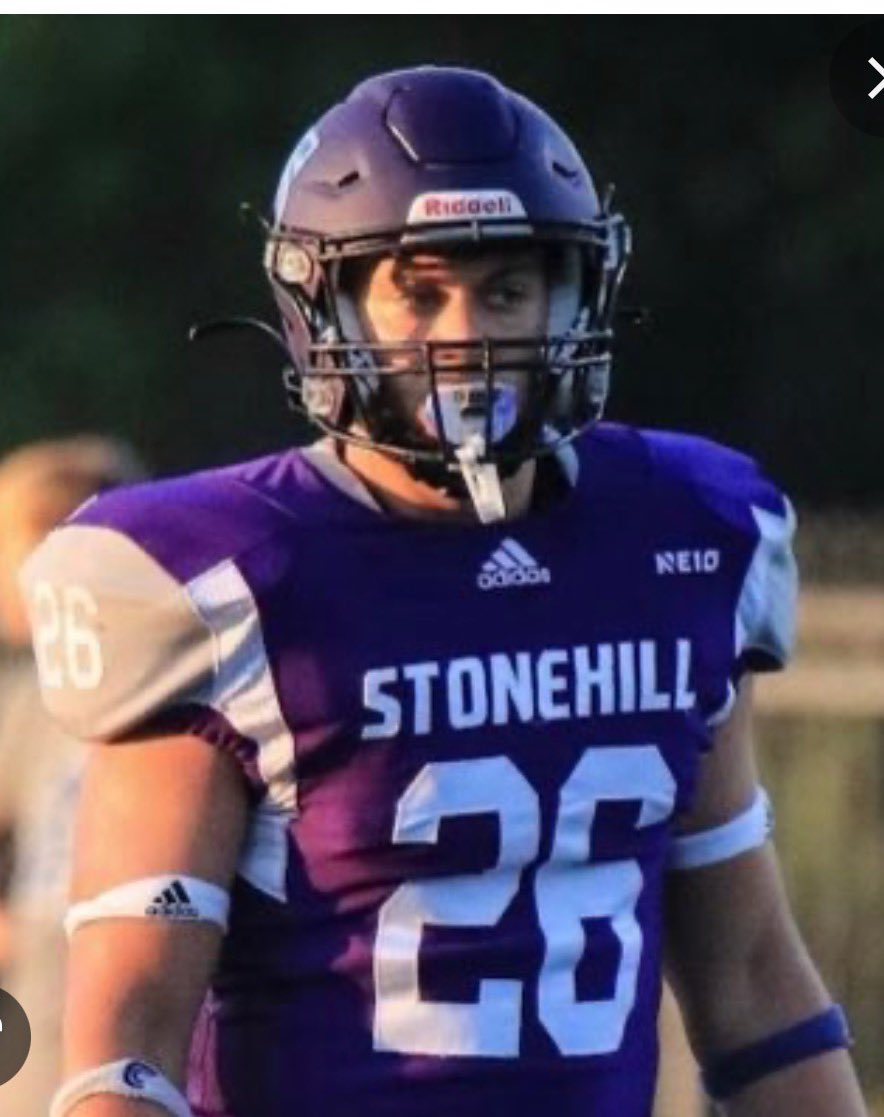 HollistonFBAlum's tweet image. Another of Coach Gardner’s crew for todays alumni shoutout! 2017 grad Sam Athy &amp;amp; his illustrious career at Stonehill! 3-year starter &amp;amp; Captain. 2X 1st Team All NE-10. 2021 NE College Football Writers All Star Team. Panther brotherhood proud of this guy! @samathylete @StonehillFB