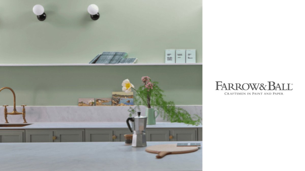 'Whirlybird is inspired by the papery winged seeds beloved by many playful young gardeners and nature lovers. It looks particularly lively in morning light and is complemented by Beverly and James White.' [2/2]

#mondayvibes #nature #farrowandball #11FaBColours #whirlybird