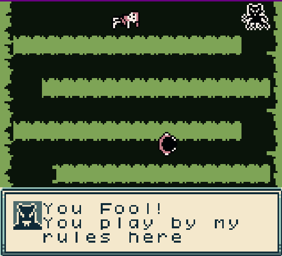 zimmo121's tweet photo. The first nightmare is done! It's plays a little like squid game, where you need to get to your daughter before the demon takes her! More nightmares to come

#gameboystudio #gbstudio #indiedev #indiegamedev #gamedev https://t.co/OUG3nRRBmP