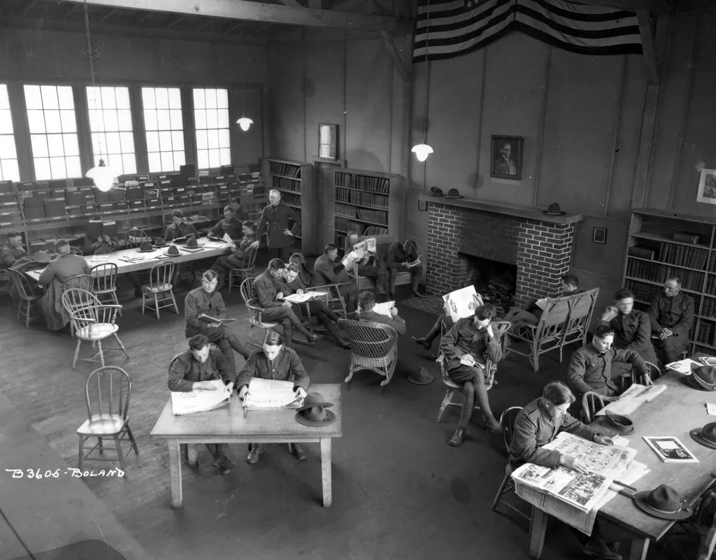 on Twitter "OnThisDay in 1917, the Camp Lewis Library