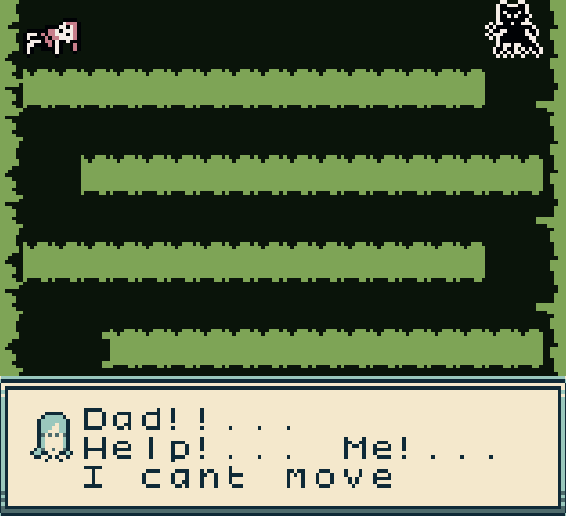 zimmo121's tweet photo. The first nightmare is done! It's plays a little like squid game, where you need to get to your daughter before the demon takes her! More nightmares to come

#gameboystudio #gbstudio #indiedev #indiegamedev #gamedev https://t.co/OUG3nRRBmP