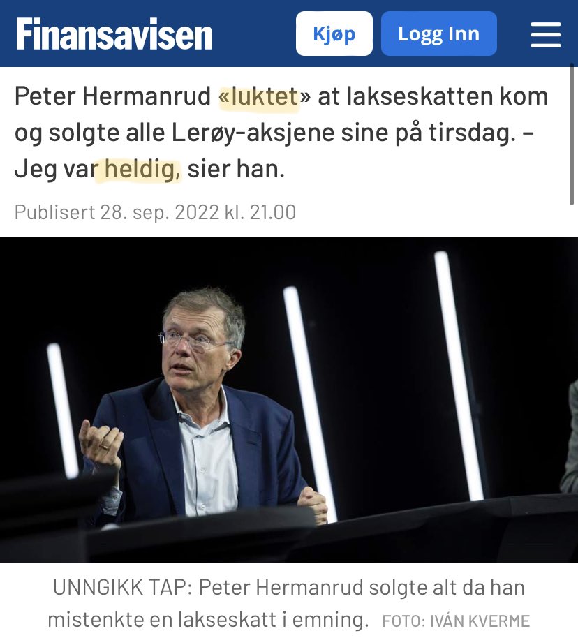 Vigdel1's tweet photo. @Rotevatn Luktet det og var heldig han… God luktesans https://t.co/Sa431ZPOyl
