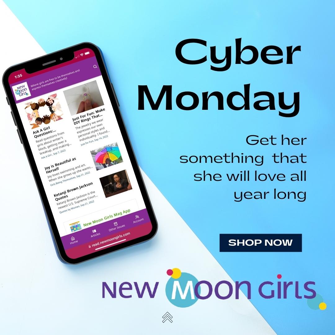 Give the girls in your life a gift that encourages creativity, empowers them, uplifts them, and helps them gain confidence. New Moon Girls. simplecirc.com/give_a_gift/ne…