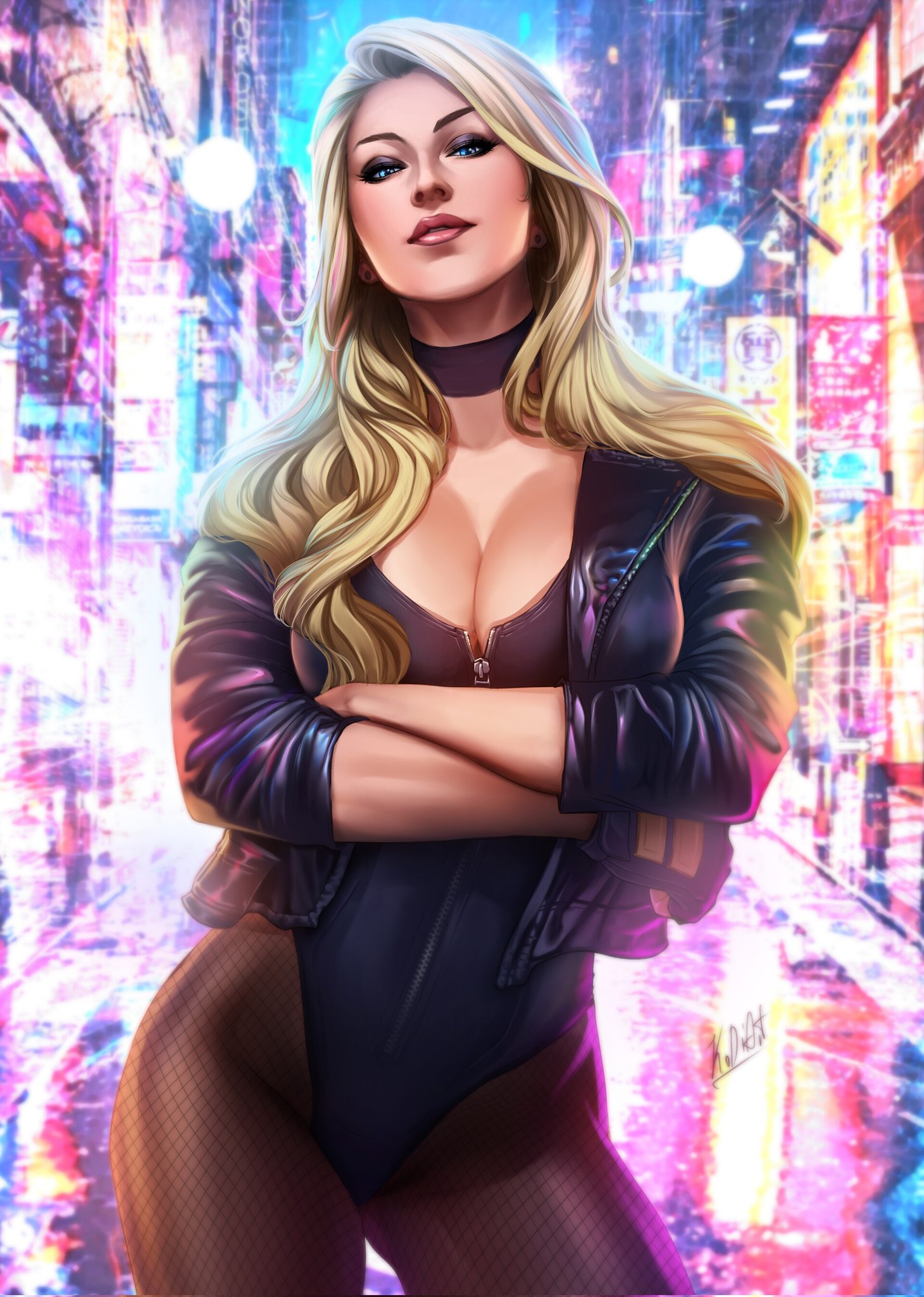 sexy black canary