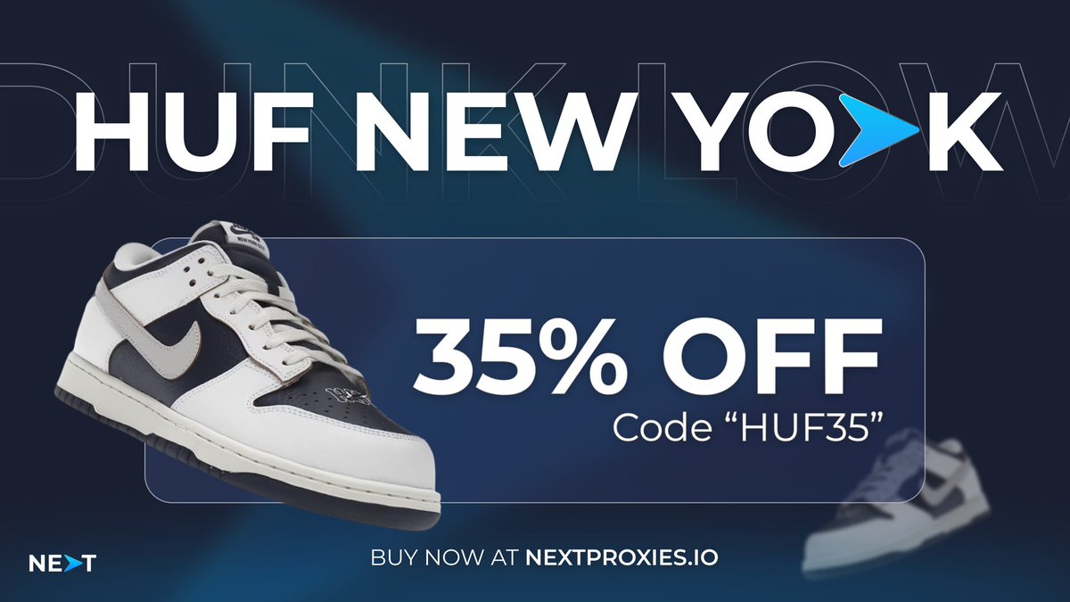 NextProxies's tweet photo. ⏰ DROPPING TOMORROW

Get you proxies here: https://t.co/L2fO1qOTeE

🏷️ 35% off with code „HUF35“

Let's give away 3GB Residential Plan
Like and RT to enter! 📬 https://t.co/3Yj4JIr4sf