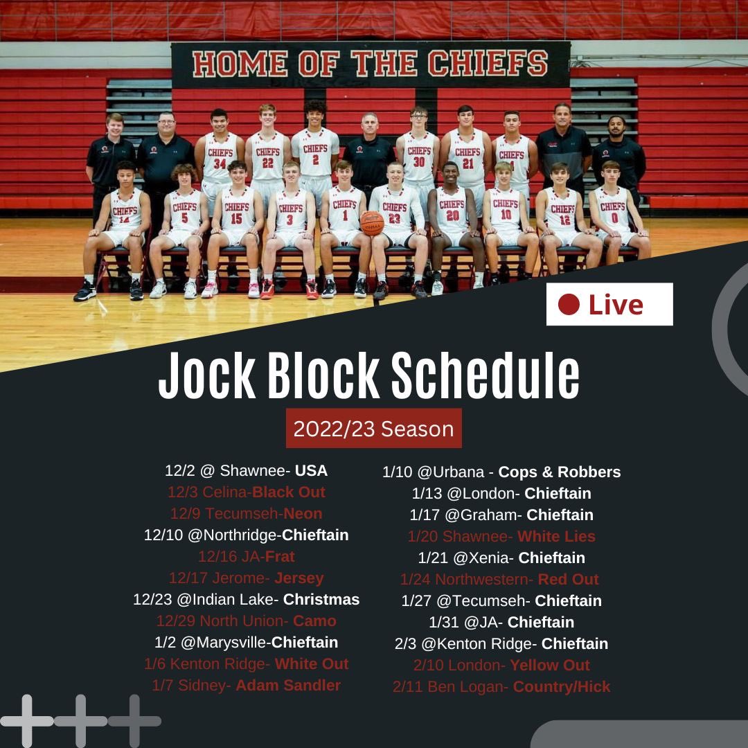 2022/23 Season Theme Schedule!! Go Chiefs🔴⚫️