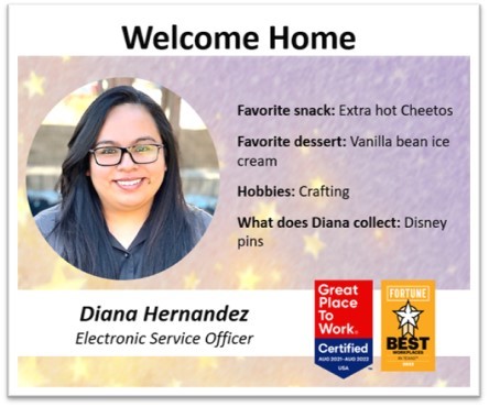 City CU welcomes Araceli Gomez, Emily Holbert &amp; Diana Hernandez to our family.
Araceli &amp; Emily, we're happy you're joining the team and welcome back to Diana!