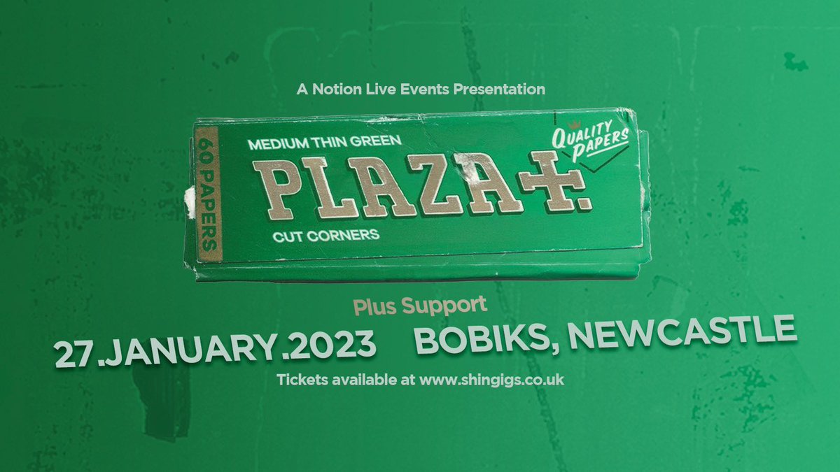 Making a return to the live sector are @wernotplaza! ⚠️😎 Set to make their mark on Newcastle’s @BobiksNcl this January 🚀 🎟️ fatso.ma/W1oQ