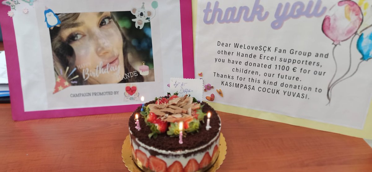 AntonellaImp_'s tweet photo. Ecco il certificato di donazione e la torta ler i bambini della scuola KASIMPAŞA COCUK YUVASI, il saluto dei bimbi e i saponi biologici cge hanno realizzato per noi. Grazie a tutte voi che avete sostenuto questo progetto. Grazie ❤️❤️ @LaEle010282 @BARBARAMARMO @lapinessafrancy https://t.co/bnsPWxeomt