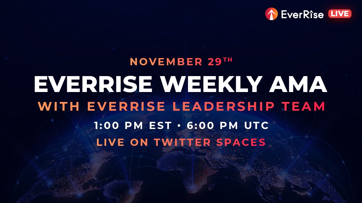 Note: Our weekly AMA will be at 1PM EST/6PM UTC tomorrow on Twitter Spaces.