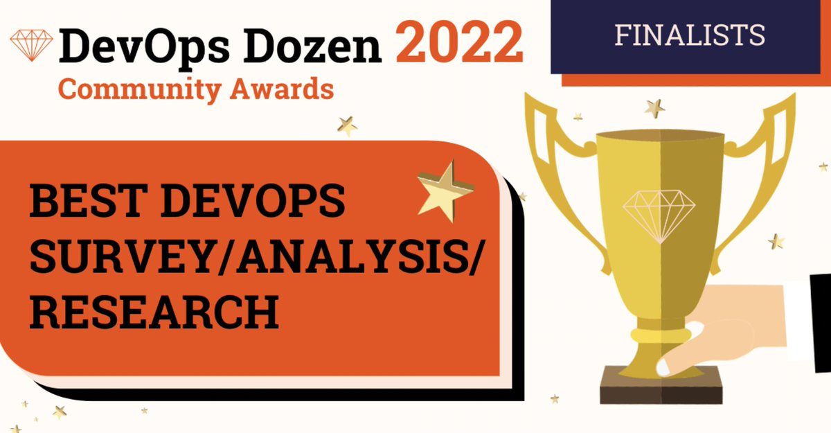 The 2022 Developer-Led Landscape Report by our very own @TylerJewell is a finalist in this year’s #DevOpsDozen awards. Cast your votes for the best DevOps survey/analysis/research category now: surveymonkey.com/r/DevOpsDozenA…