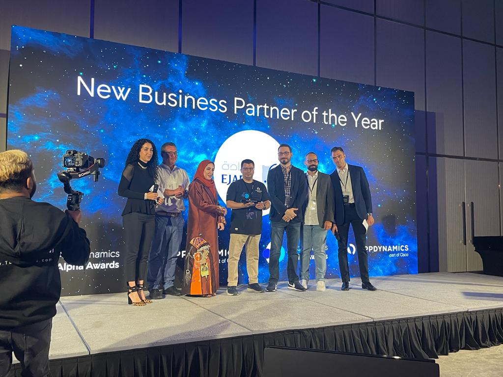 EJADA_SYSTEMS's tweet photo. Today we would like to celebrate & share with you a new BIG achievement we have achieved with @AppDynamics
Ejada Systems Ltd. has been awarded "Best New Business Partner of The Year 2022 - Middle East & Africa"
#AppDynamics #AlphaAwards
#EjadaSystems #SaudiArabia https://t.co/pF4aecoucG