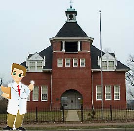 We have raised over $100,000 -enough to 
restore half of the Hume School windows. But we still need to waterproof the exterior to support the leaking foundation, repoint the brick façade, and address safety issues surrounding the entrance.  Donate at arlingtonhistoricalsociety.org/campaigns/supp…