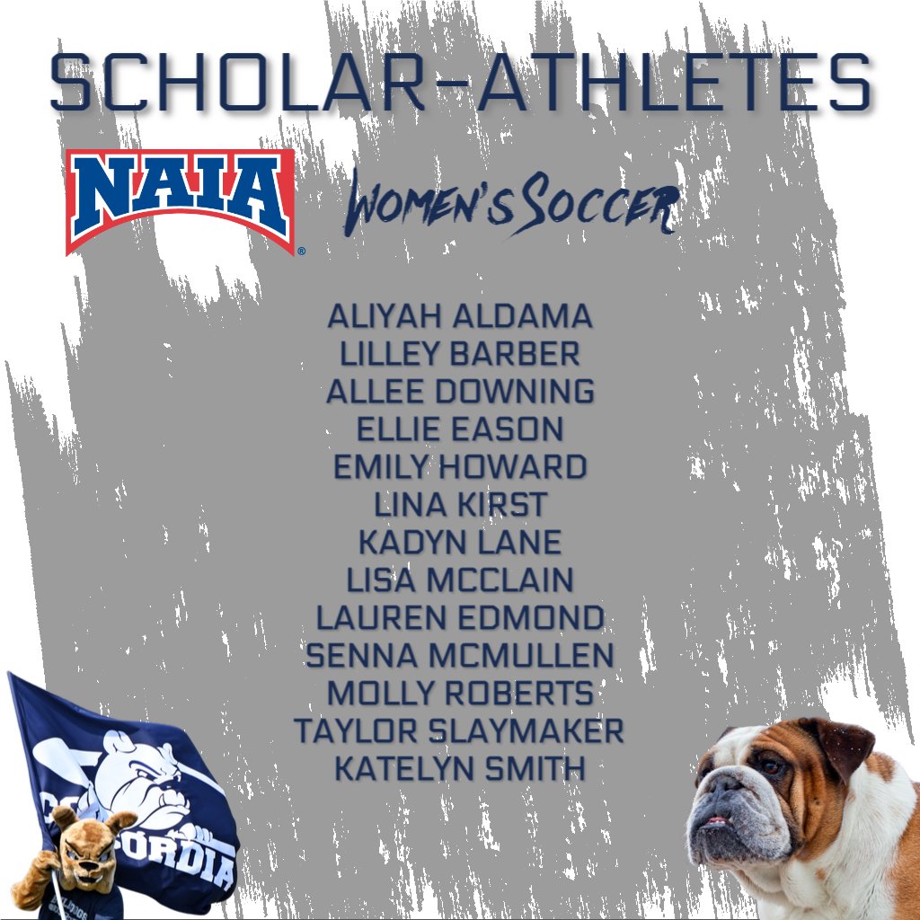⚽ | Congrats to the 13 Bulldogs from <a href="/CUNEWSoccer/">CUNE Women's Soccer</a> who have been named NAIA Scholar-Athletes!

📚 RELEASE ➡️ bit.ly/3Ugl30v.
