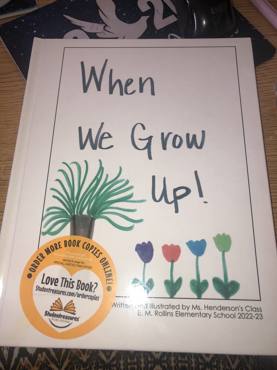 We took a moment to write and publish our book!! <a href="/EMRollinsSTEAM1/">E M Rollins STEAM Academy</a> <a href="/VanceCoSchools/">Vance County Schools</a>