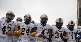 learyfromleary's tweet photo. After a good conversation with @_jordanwesley I am blessed to receive a offer from East Texas Baptist University💛💙. @CoachOFagan @CoachWilson26 @coachbrown_D @RecruitingCSHS https://t.co/4SXUhI6eKH