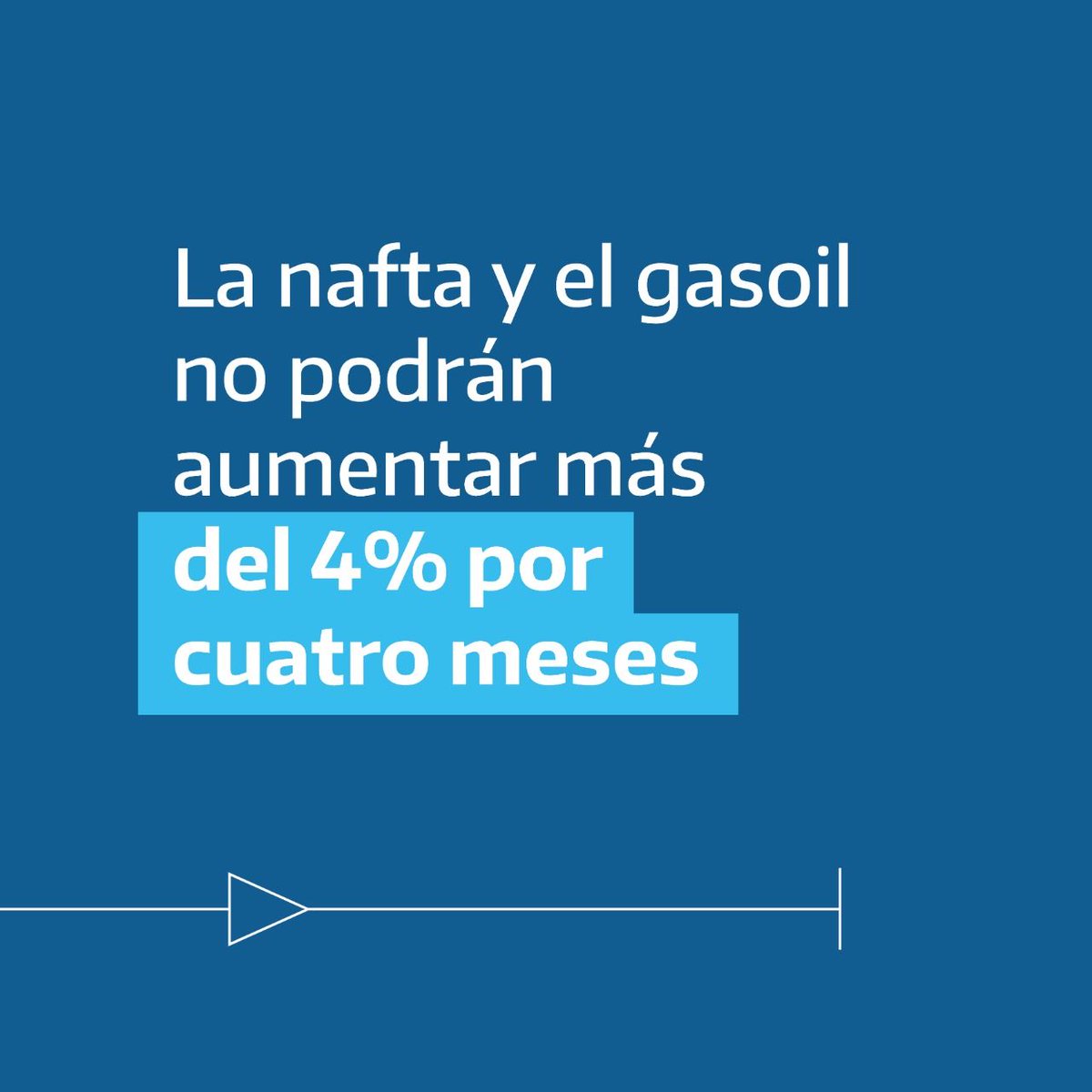 OlavarriaFR's tweet photo. En acuerdo con YPF, Shell, Axion y Puma, los combustibles no deberán subir más de 4% durante los primeros 3 meses y 3,8% en el cuarto. Importante anuncio del ministro Sergio Massa y los secretarios de comercio y energía @MatiasTombolini y @FlaviaRoyon

#PreciosJustos https://t.co/pjpzMrT4BJ