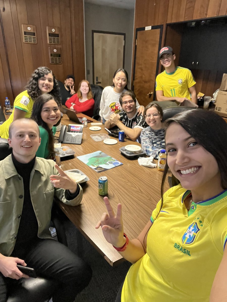 @GVPTUMD cheering on Brazil today!! <a href="/bsosumd/">BSOS @ UMD</a> VAMOS 🇧🇷💛💚