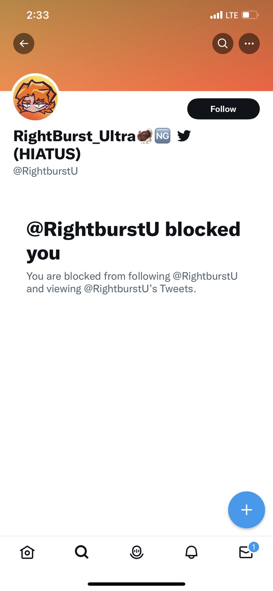 keggton (SUFFER!, as i have!.) on Twitter "Idk when he blocked me but