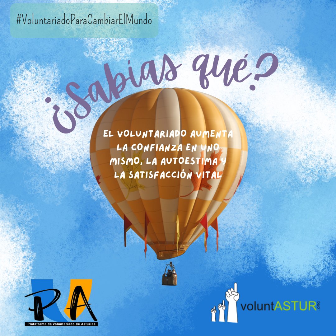 PVoluntariadoAS's tweet photo. Te contamos que más efectos positivos que tiene el #VoluntariadoParaCambiarElMundo para tí. https://t.co/N4gJRAOVFR