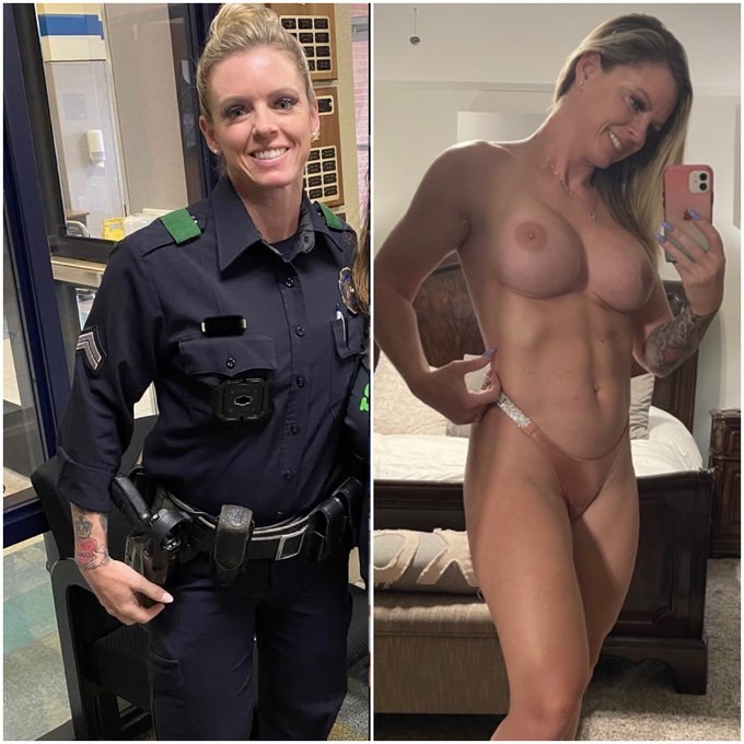Do you like me in uniform or out of uniform 🚔👮🏼‍♀️ https://t.co/7DOg3wPbRs