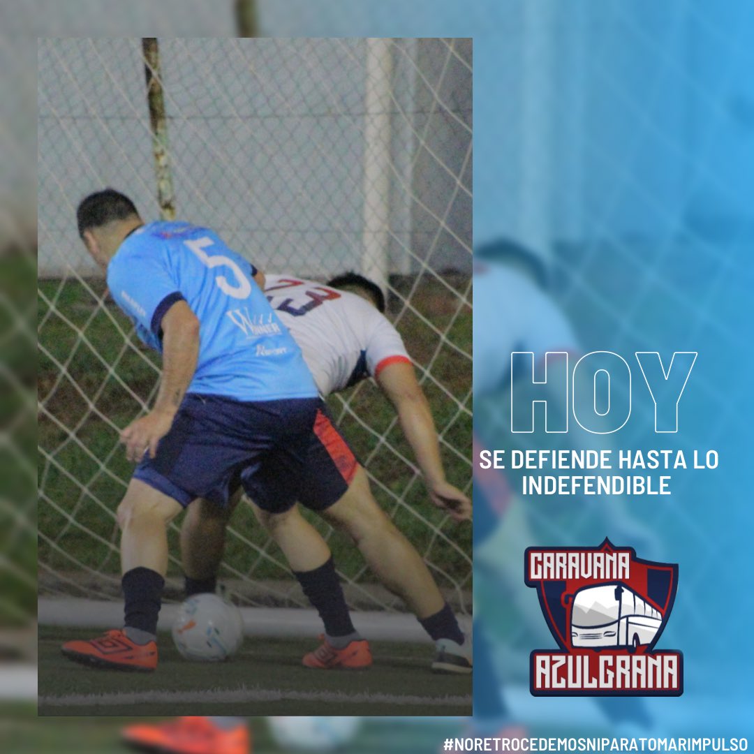 Con Garra!
#NoRetrocedemosNiParaTomarImpulso