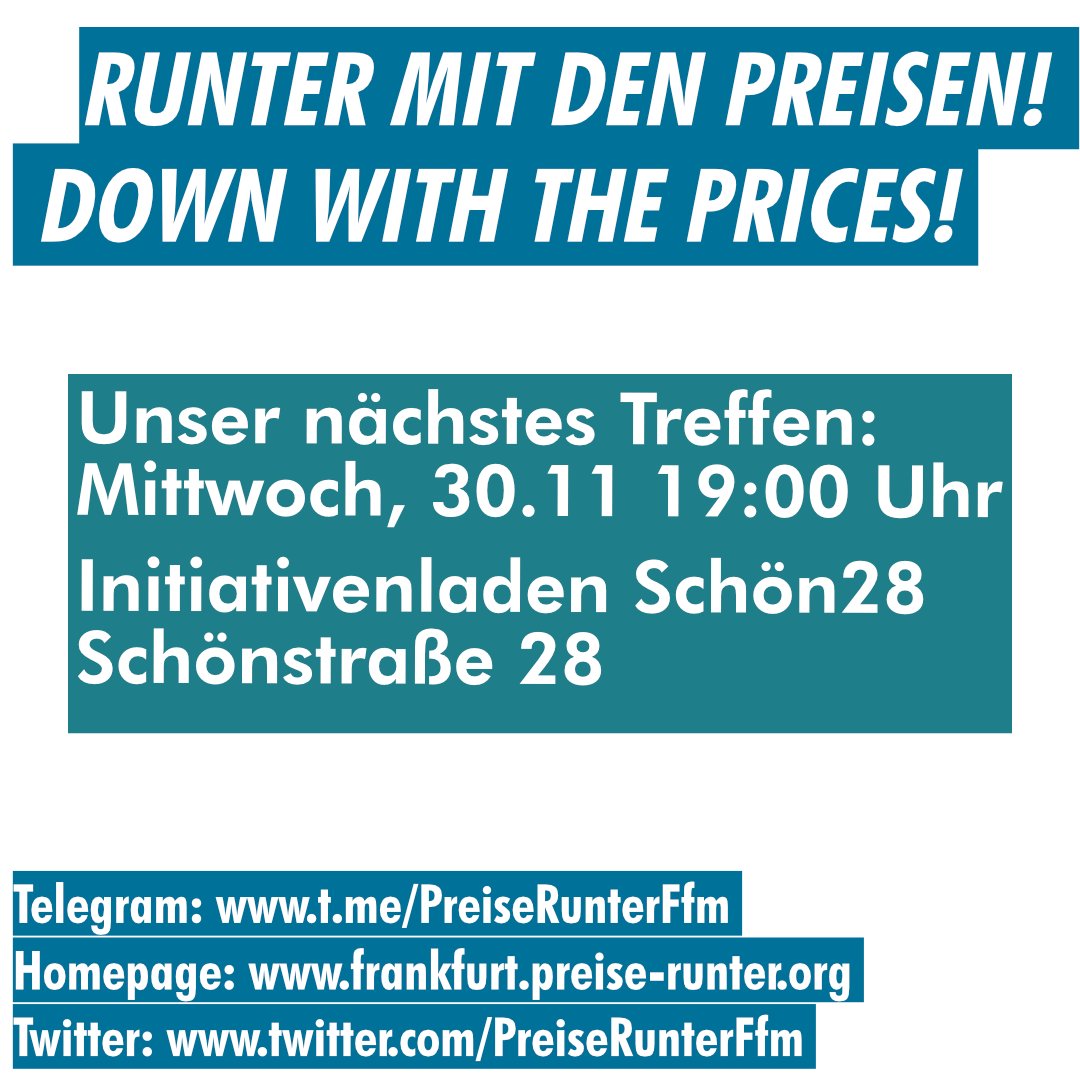 Am Mittwoch laden wir zum Treffen unserer Initiative ein.
Los gehts um 19:00 Uhr im Initiativenladen in der Schönstraße 28, kommt gerne vorbei!