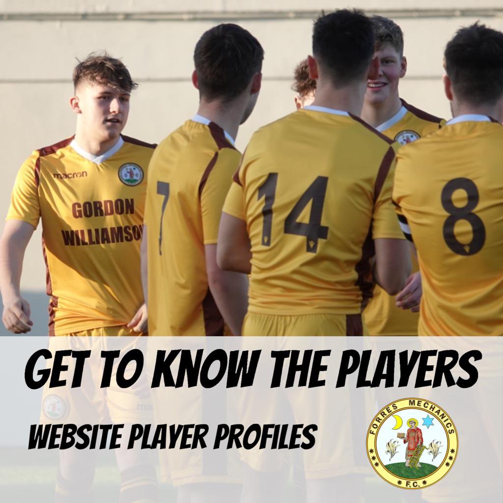 🟤🟡 PLAYER PROFILES 🟤🟡

#5 Graham Fraser:

What is your most prized football possession?

Find the answer &amp; more at forresmechanics.net/player/graham-…