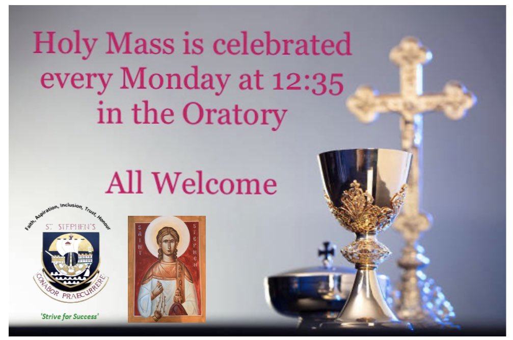 ststephensRE's tweet photo. Our community Advent Morning prayer began this morning at 8:30 followed by lunchtime Mass at 12:35. Lovely spiritual start to our community Advent journey.All welcome every Mon Wed Fri 8:30am for prayer,tea/coffee afterwards. https://t.co/fKRYjYau7Y