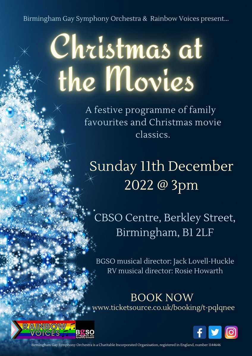 BGSO's tweet photo. Yesterday’s rehearsal with Rainbow Voices sounded fantastic! There’s something so special about an orchestra and choir making music together.
Tickets are disappearing fast - don’t delay, buy today! 👇

https://t.co/qrVl1XGPqL https://t.co/caU4LH1DVN