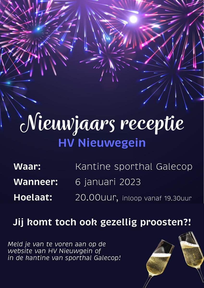 Nieuwjaarsreceptie 2023 tinyurl.com/2z5qewcr