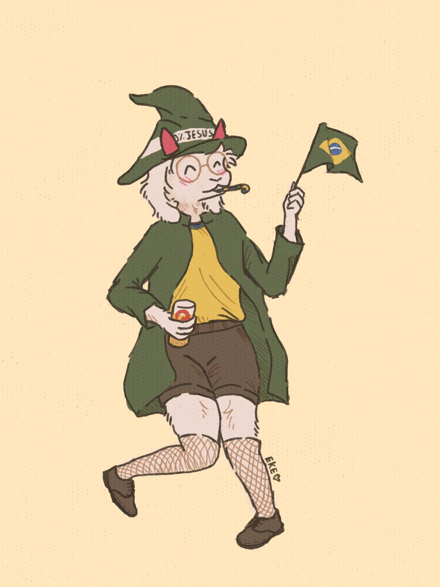 He doesn't know a single thing about football

#furryartwork  #DELTARUNE #WorldCup2022