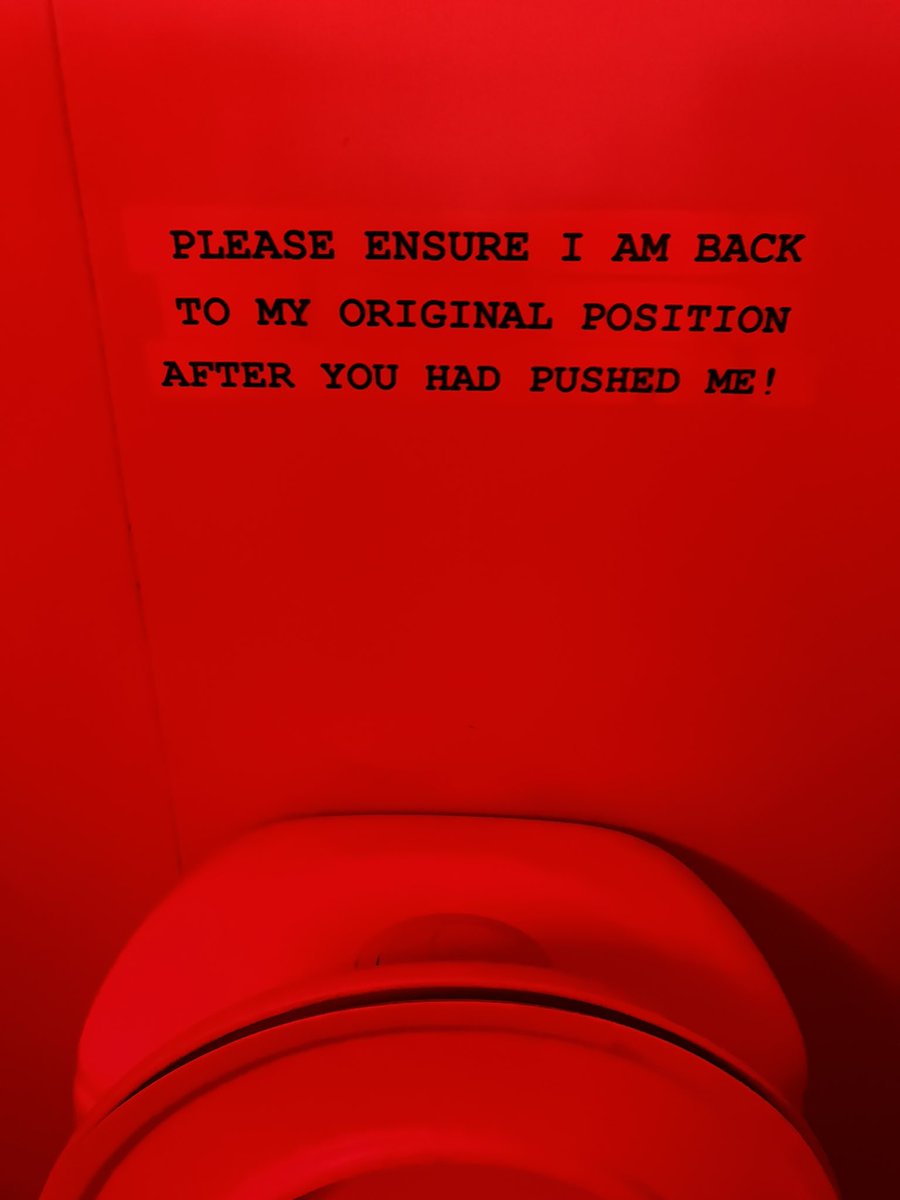 Bridge Toilet Notice Smorgasbord tweet media