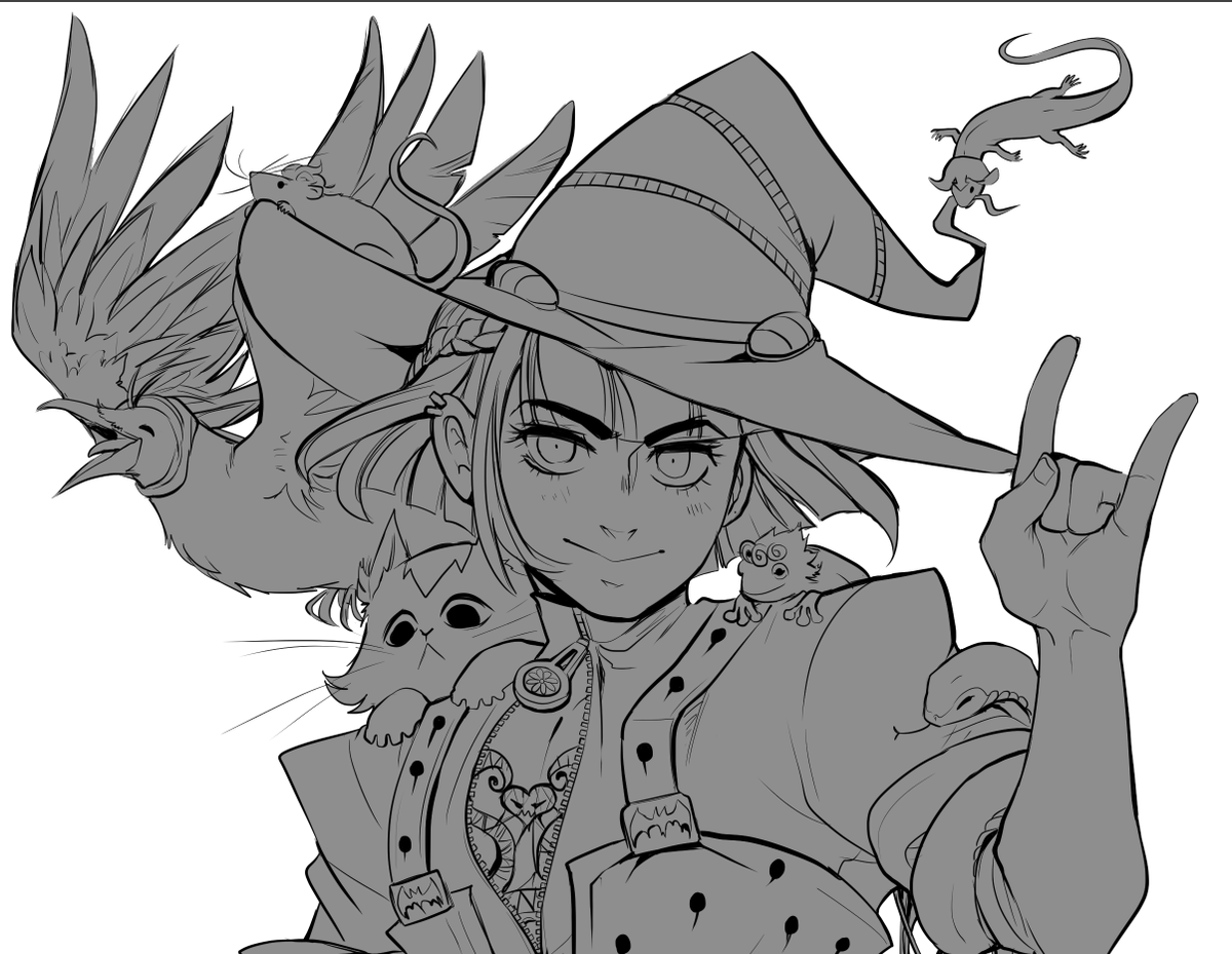I can't draw lines today so I'm gonna colour the October pic for a bit tonight! 
https://t.co/AnZPr0HJFS 