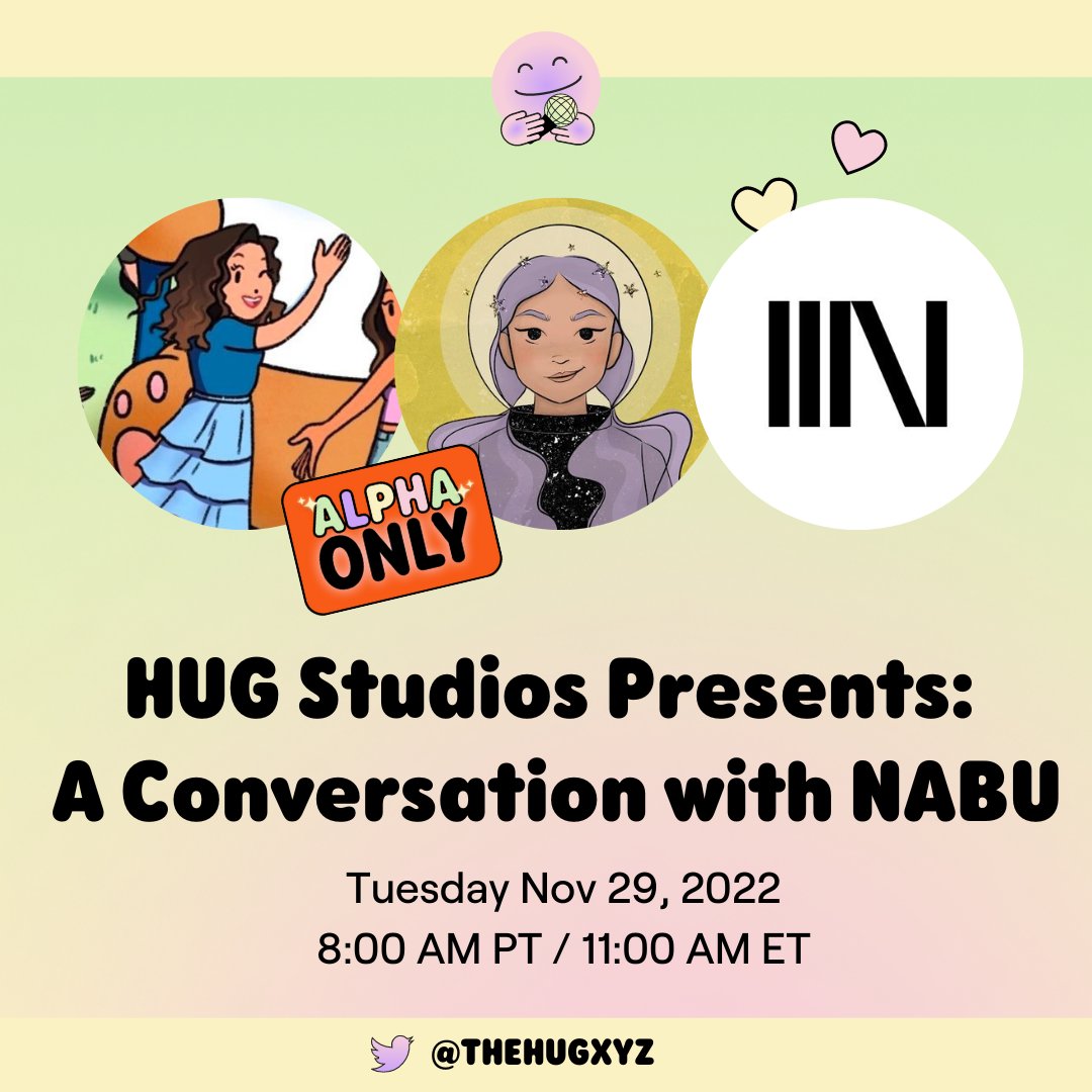theHUGart's tweet photo. 🌍Starting in 1 hour

Let's talk about the gift that keeps on giving: literacy 📚

Join @randizuckerberg, @cropcircle_eth in conversation with @nabuorg on how their upcoming collection is revolutionizing how to combat the global literacy crisis.

https://t.co/iivIjsMbvt https://t.co/3HXXm23t6o